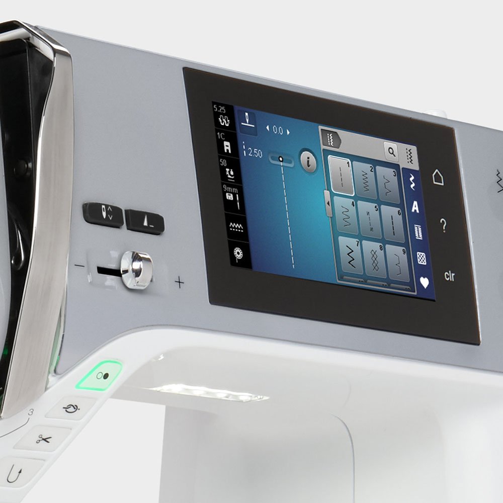 Bernina naaimachines 540 screen