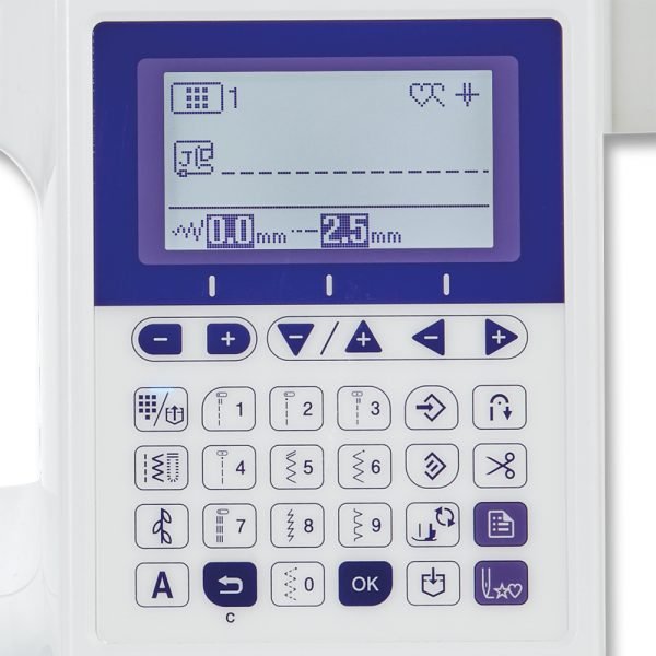 Brother Naaimachine F420 Display